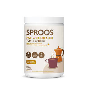 Expires April 2024 Clearance Sproos MCT Ghee Creamer 220g - YesWellness.com