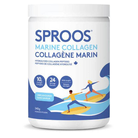 Sproos Marine Collagen Unflavoured 240g - YesWellness.com