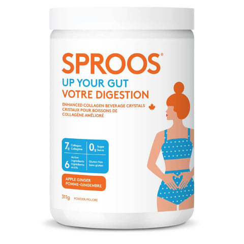 Sproos Up Your Gut Apple Ginger 311g - YesWellness.com