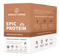 Sprout Living Epic Protein Organic Plant Protein + Superfoods 16 x 32g Pouches - YesWellness.com