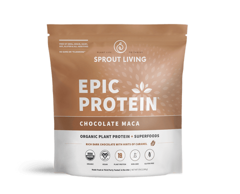 Sprout Living Epic Protein Organic Plant Protein + Superfoods - YesWellness.com