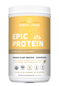Sprout Living Epic Protein Organic Plant Protein + Superfoods 912g Tub - YesWellness.com