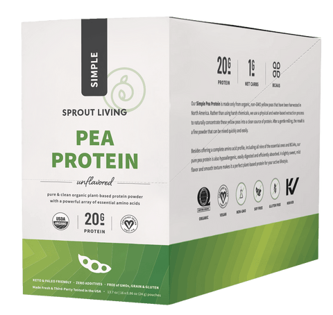Sprout Living Simple Protein Organic Protein Powder - YesWellness.com
