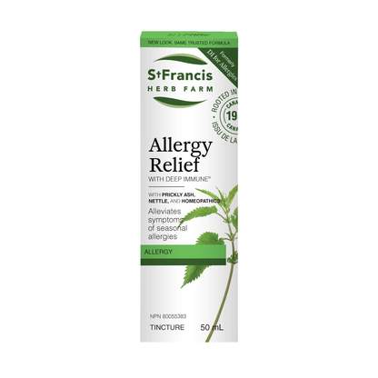 St. Francis Herb Farm Allergy Relief with Deep Immune Tincture - YesWellness.com