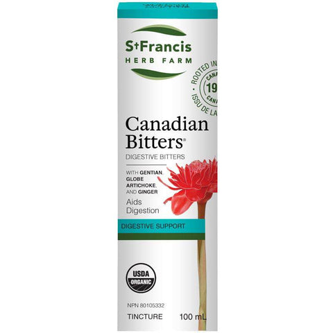 St. Francis Herb Farm Canadian Bitters - Digestive Support Tincture - YesWellness.com