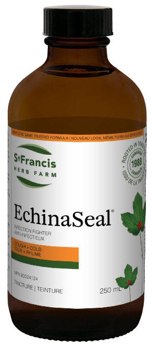 St. Francis Herb Farm EchinaSeal Infection Fighter Cough + Cold Tincture - YesWellness.com