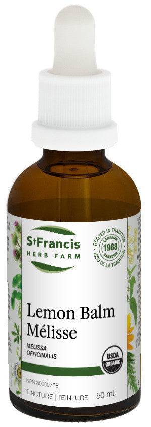 St. Francis Herb Farm Lemon Balm Tincture 50mL - YesWellness.com