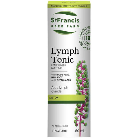 St. Francis Herb Farm Lymph Tonic Lymphatic Support Detox Tincture - YesWellness.com
