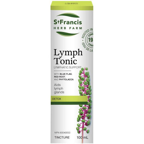 St. Francis Herb Farm Lymph Tonic Lymphatic Support Detox Tincture - YesWellness.com