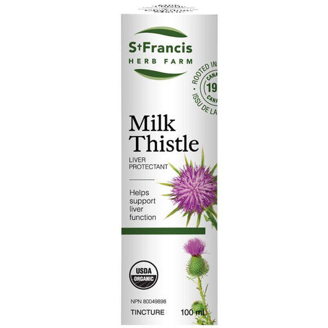 St. Francis Herb Farm Milk Thistle Liver Protectant Tincture - YesWellness.com