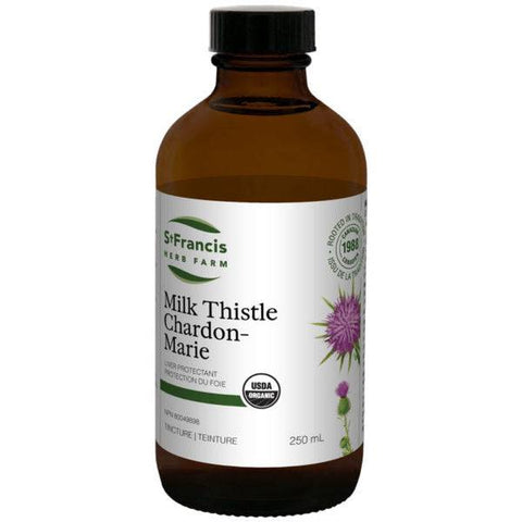 St. Francis Herb Farm Milk Thistle Liver Protectant Tincture - YesWellness.com