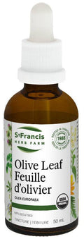 St. Francis Herb Farm Olive Leaf Tincture 50mL - YesWellness.com