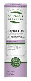 St. Francis Herb Farm Regular Flow Heavy Menstruation Women's Health Tincture 50mL - YesWellness.com
