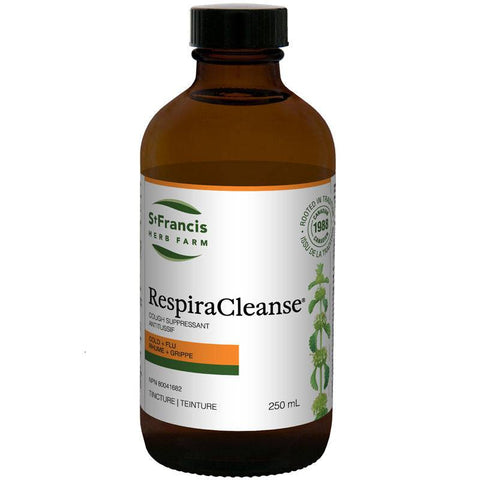 St. Francis Herb Farm RespiraCleanse Cough + Cold Tincture - YesWellness.com