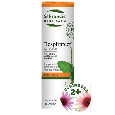 St. Francis Herb Farm Respirafect Cough + Cold - YesWellness.com