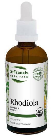 St. Francis Herb Farm Rhodiola Rosea Tincture 50mL - YesWellness.com