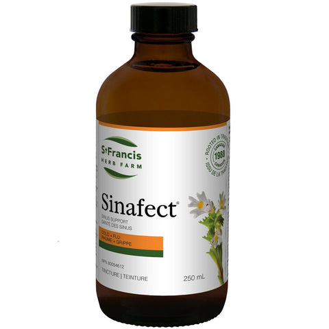 St. Francis Herb Farm Sinafect Sinus Support - Cough + Cold Tincture - YesWellness.com