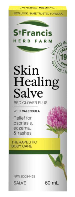 St. Francis Herb Farm Skin Healing Salve 60mL - YesWellness.com