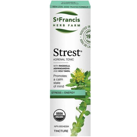 St. Francis Herb Farm Strest Adernal Tonic - Stress Relief - YesWellness.com