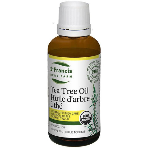 St. Francis Herb Farm Tea Tree Oil - Topical Oil 30mL - YesWellness.com