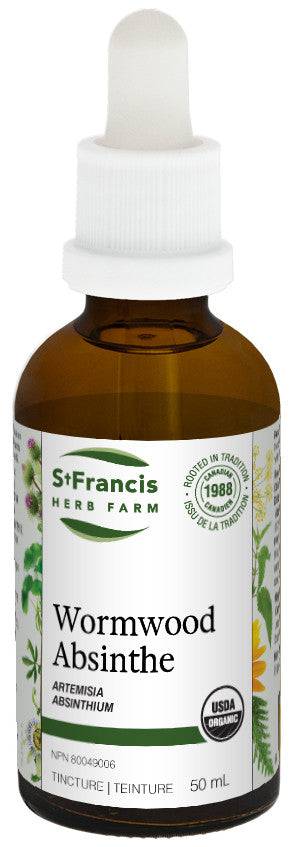St. Francis Herb Farm Wormwood Tincture 50mL - YesWellness.com