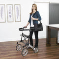 Stander Let's Go Out Rollator by Trust Care Beige - YesWellness.com