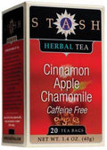 Stash Tea Cinnamon Apple Chamomile Herbal Tea - 20 Tea Bags - YesWellness.com