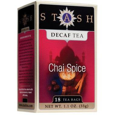 Stash Tea Decaf Chai Spice Tea - 18 Tea Bags - YesWellness.com