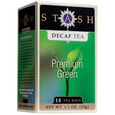 Stash Tea Decaf Premium Green Tea - 18 Tea Bags - YesWellness.com
