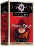 Stash Tea Double Spice Chai Tea 18 Tea Bags - YesWellness.com