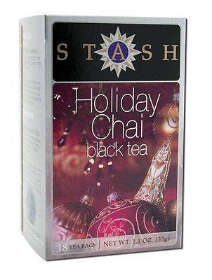 Stash Tea Holiday Chai Black Tea - 18 Tea Bags - YesWellness.com