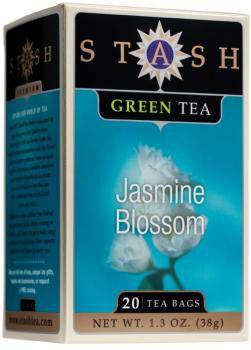 Stash Tea Jasmine Blossom Green Tea - 20 Tea Bags - YesWellness.com