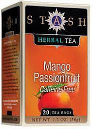 Stash Tea Mango Passionfruit Herbal Tea - 20 Tea Bags - YesWellness.com