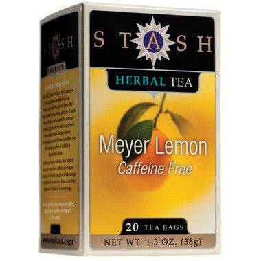 Stash Tea Meyer Lemon Herbal Tea - 20 Tea Bags - YesWellness.com