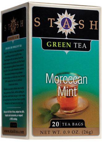 Stash Tea Moroccan Mint Green Tea - 20 Tea Bags - YesWellness.com