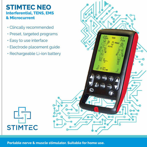 StimTec Neo TENS/EMS Microcurrent Device - YesWellness.com