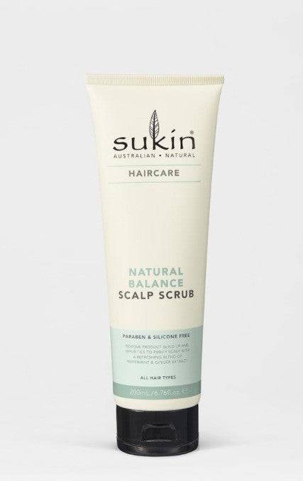 Sukin Haircare Natural Balance Scalp Scrub 200mL - YesWellness.com