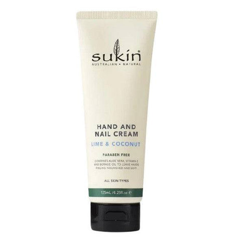 Sukin Hand and Nail Cream Tube - YesWellness.com