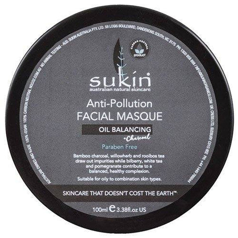 Sukin Oil Balancing Anti-Pollution Facial Masque 100 ml - YesWellness.com