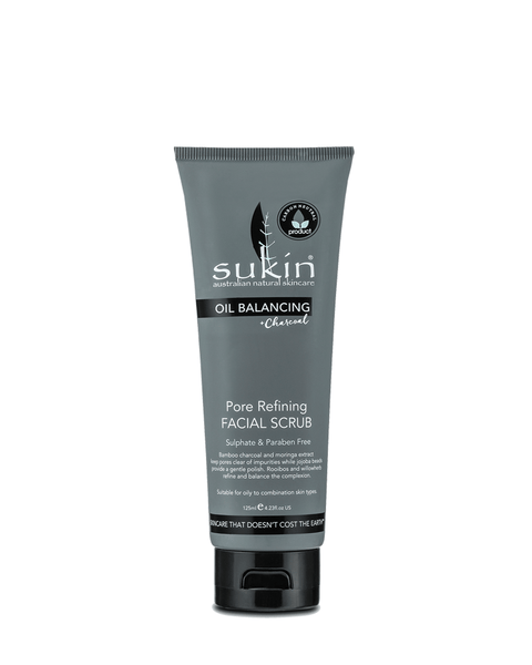Sukin Oil Balancing Pore Refining Facial Scrub 125 ml - YesWellness.com