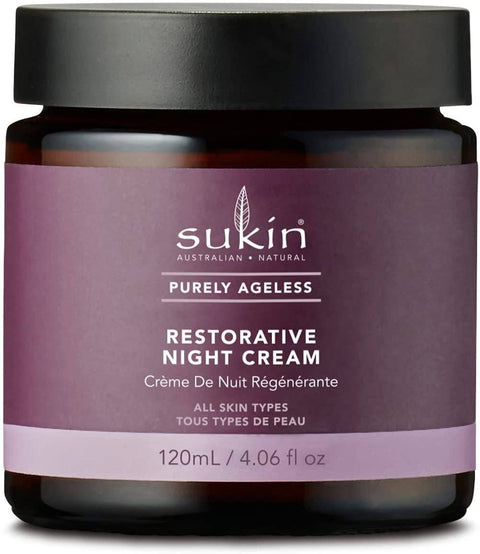 Sukin Purely Ageless Restorative Night Cream 120mL - YesWellness.com