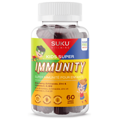 SUKU Vitamins Kids Super Immunity 60 Gummies - YesWellness.com