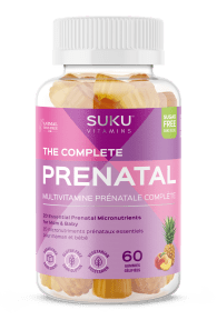 SUKU Vitamins The Complete Prenatal 60 Gummies - YesWellness.com