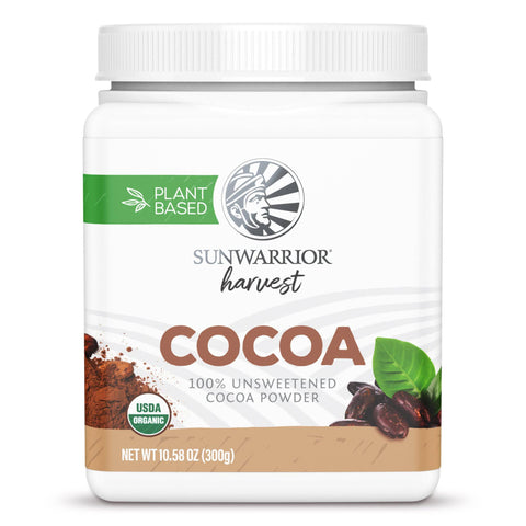 Sunwarrior Harvest 100% Cocoa Powder Unsweetened 300g - YesWellness.com