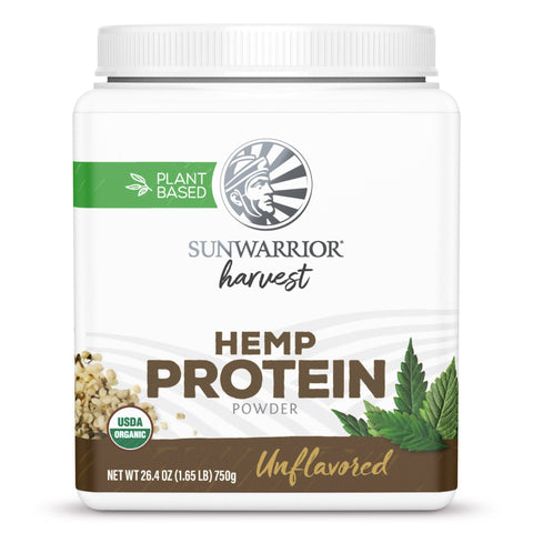 Sunwarrior Harvest Plant Based Hemp Protein Powder Unflavoured 750g - YesWellness.com