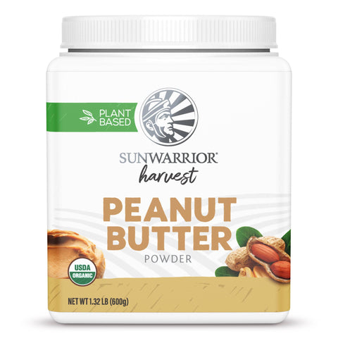 Sunwarrior Harvest Plant Based Peanut Butter Powder 600g - YesWellness.com
