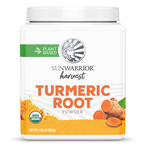 Sunwarrior Harvest Plant Based Turmeric Root Powder 490g - YesWellness.com