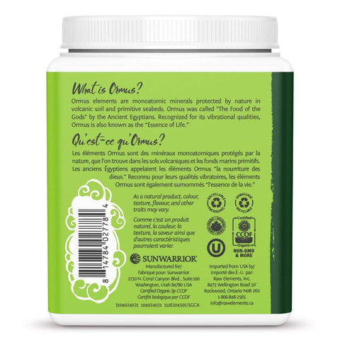 Sunwarrior Ormus Supergreens 2 Billion Probiotics 450g - YesWellness.com