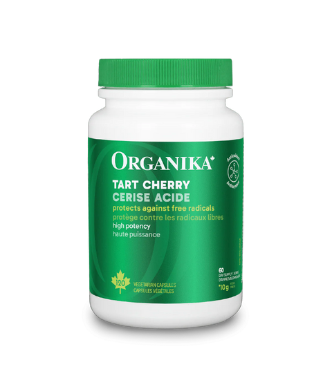 Organika Tart Cherry 120 Vegetable Capsules