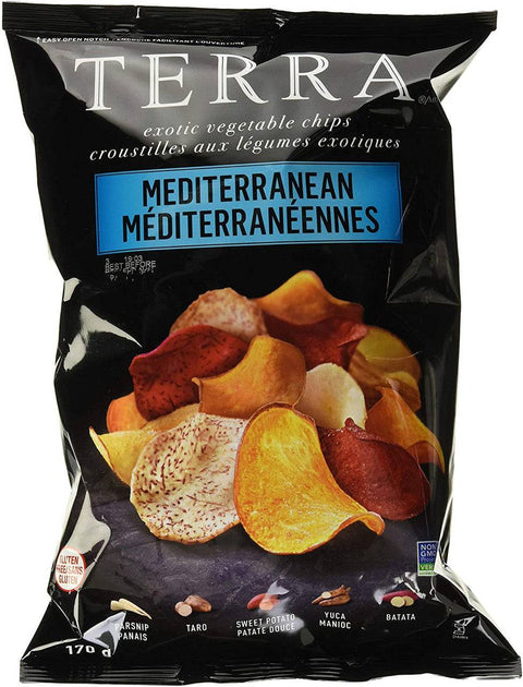Expires March 2026 Clearance Terra Chips Exotic Vegetable Mediterranean Chips 170g